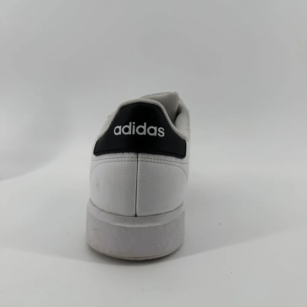 Adidas Grand Court Base‎ 2.0 Mens Shoes White Black GW9195 Size 13